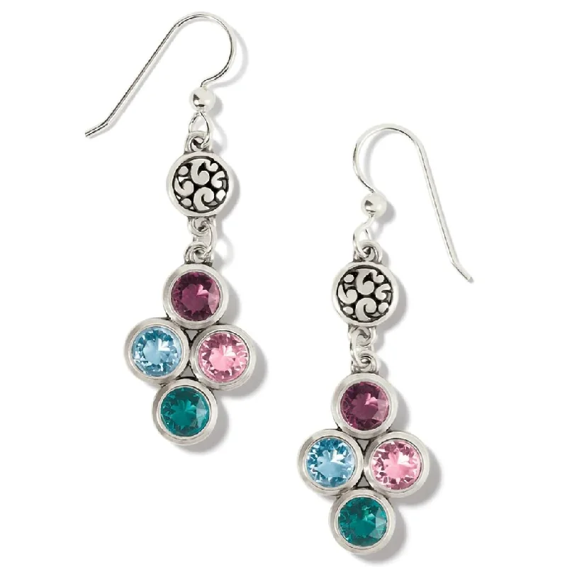 Ladies Anchor Design Earrings -Brighton : Elora Gems Dots French Wire Earrings