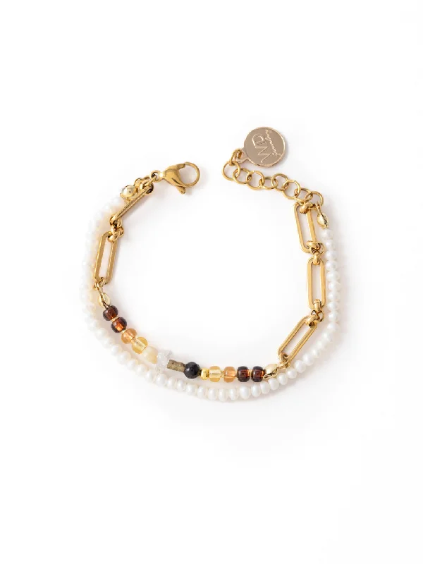 Ladies Bracelets for Special Spark-Isalia Gold Bracelet