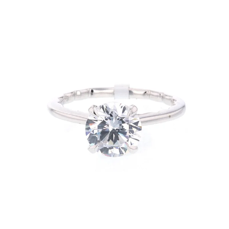 Ladies Edwardian Engagement Rings -Solitaire Engagement Ring