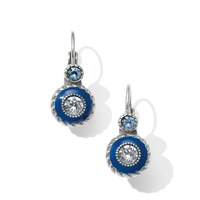 Ladies Even Balance Earrings -Brighton - Halo Eclipse Leverback Earrings