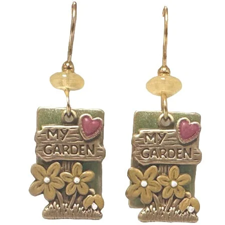 Ladies Cost-Effective Earrings -Silver Forest My Garden Earrings