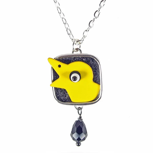 Ladies Necklaces Ethnic Spark-Canary Necklace