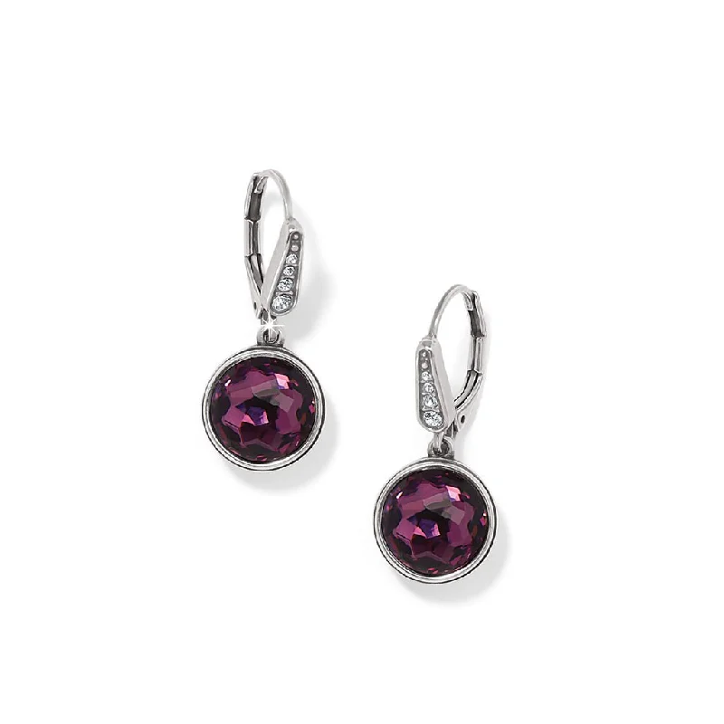 Ladies Love Knot Earrings -Brighton - Meridian Aurora Amy Leverback Earrings