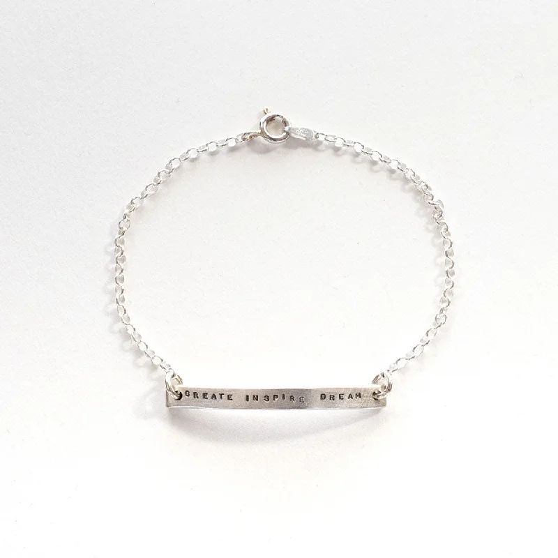 Curves Bar Bracelet