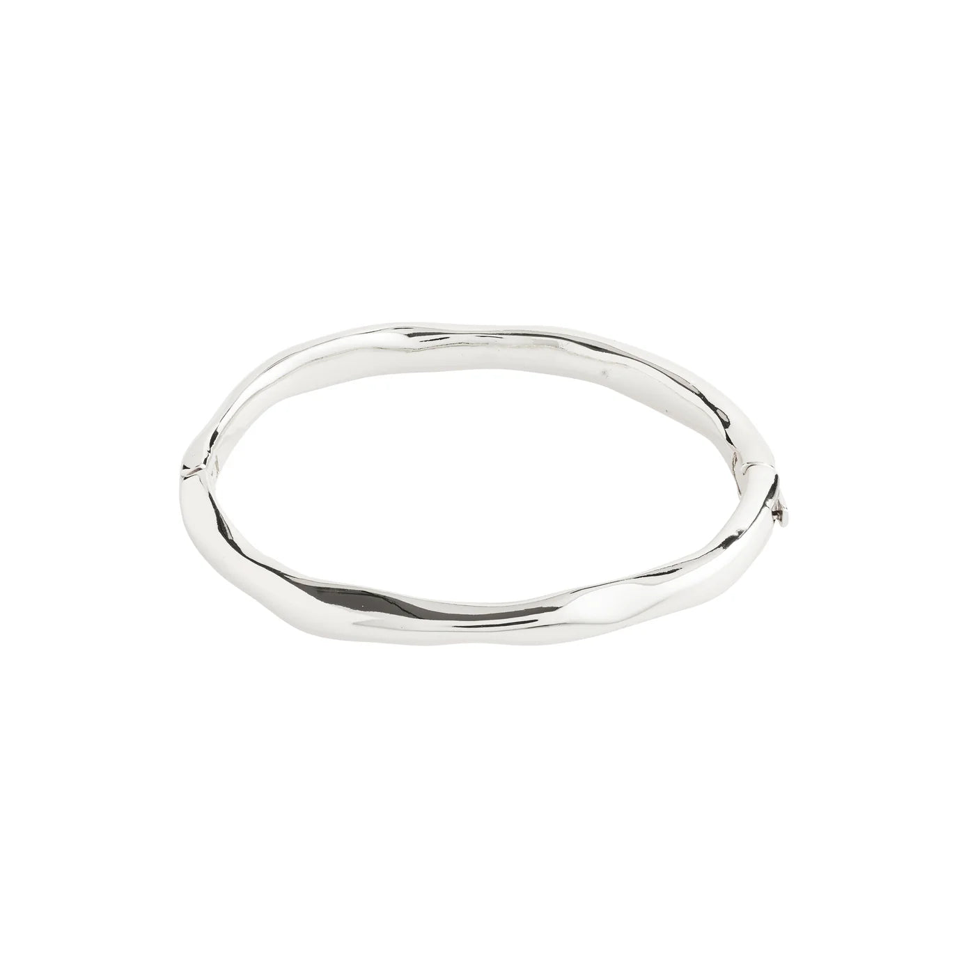 Ladies Bracelets Trendy Spark-Light Silver Plated Bangle