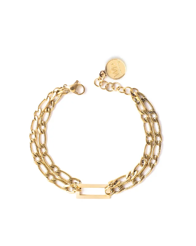 Ladies Bracelets Bright Glow-Arnold Gold Bracelet