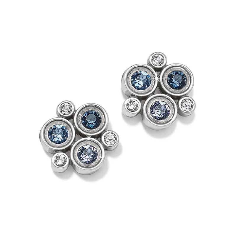 Ladies Empowerment Stone Earrings -Brighton - Constella Cluster Post Earrings