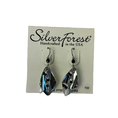 Ladies Cosmic Dust Earrings -Silver Forest Earrings