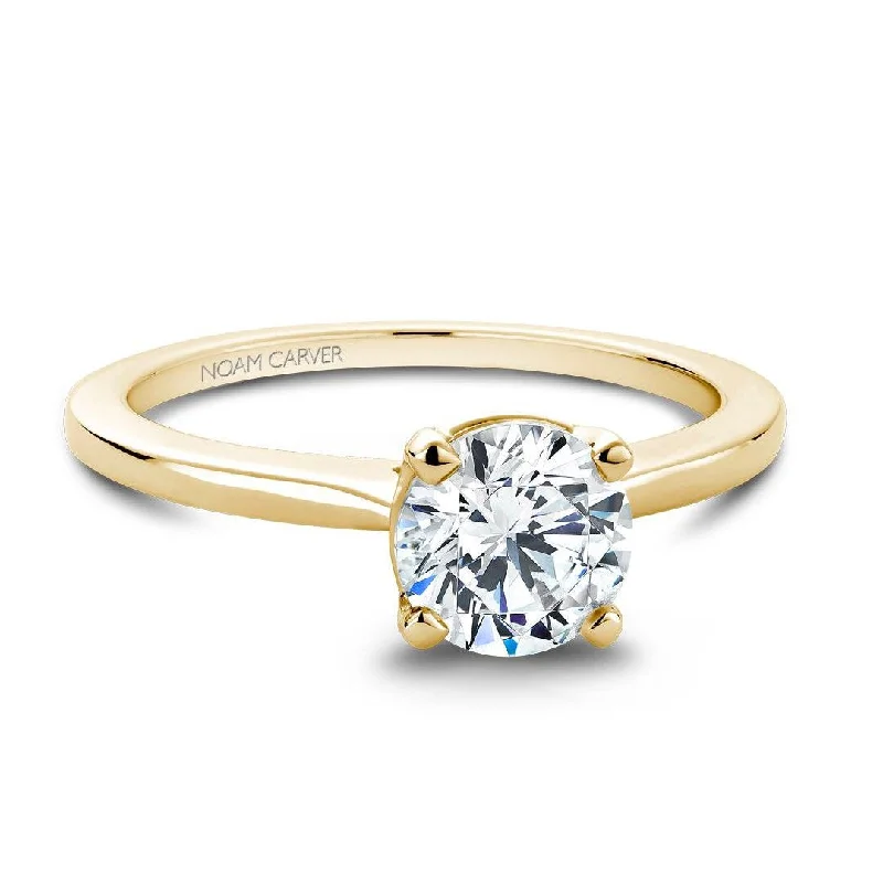 Ladies Bohemian Engagement Rings -Solitaire Engagement Ring