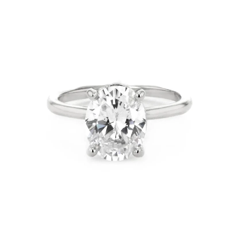 Ladies Art Deco Engagement Rings -Solitaire Engagement Ring