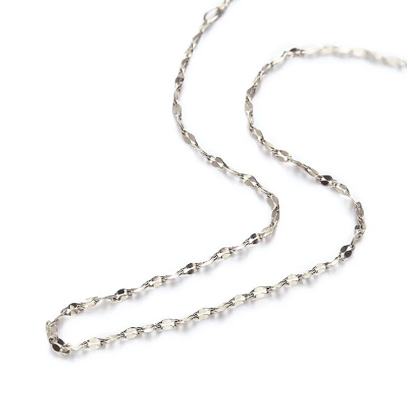 Ladies Necklaces with Round Shine-Mika Chain Choker Necklace