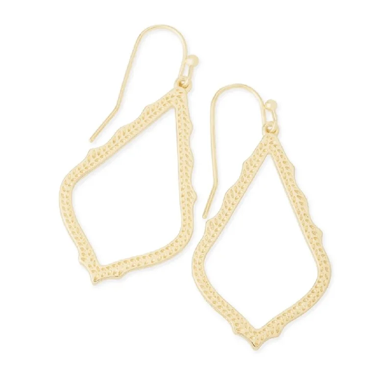 Ladies Sentimental Stone Earrings -Kendra Scott : Sophia Drop Earrings In Gold