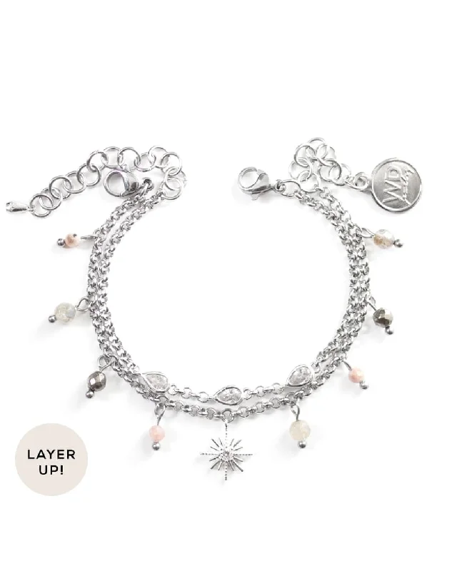 Ladies Bracelets Light Glow-Stardust Silver Bracelet