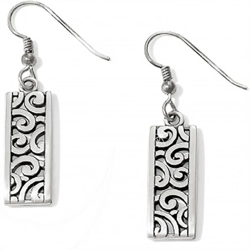 Ladies Celtic Knot Earrings -Brighton : Deco Lace French Wire Earrings