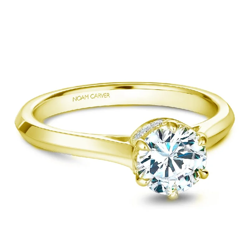 Ladies Bridal Engagement Rings -Diamond Solitaire Engagement Ring