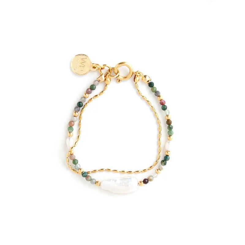 Ladies Bracelets Artful Glow-Giardino Gold Bracelet