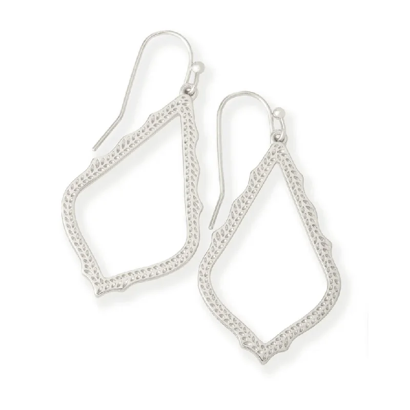 Ladies Autumn Hue Earrings -Kendra Scott : Sophia Drop Earrings In Silver