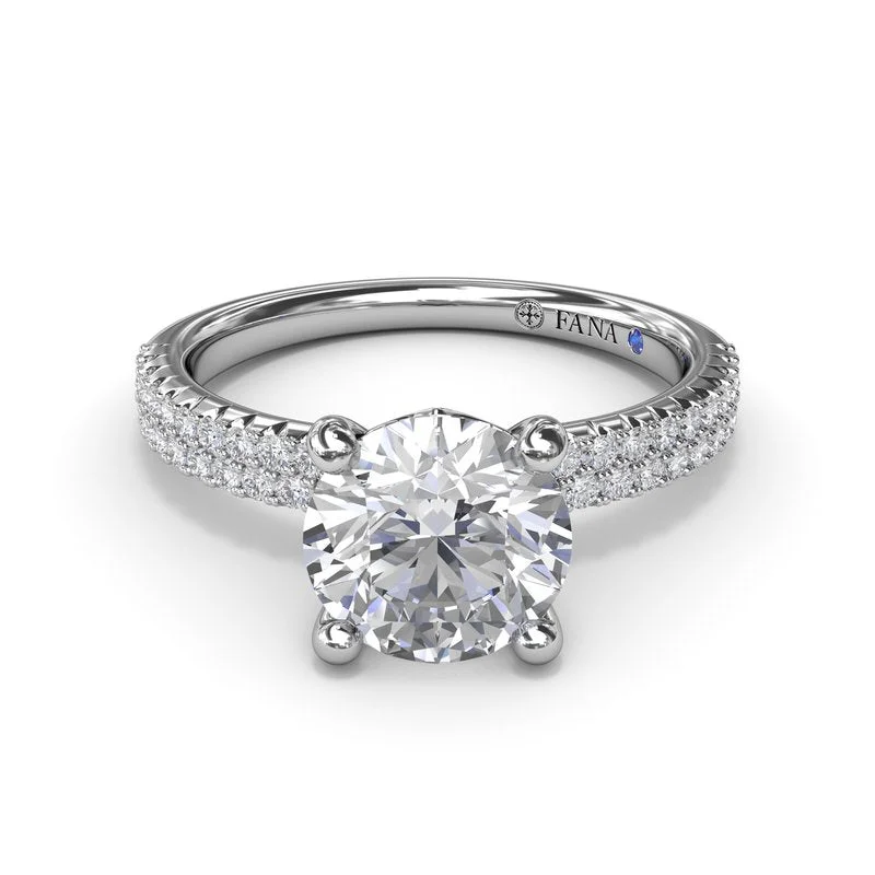 Ladies Romantic Engagement Rings -Engagement Ring S4210