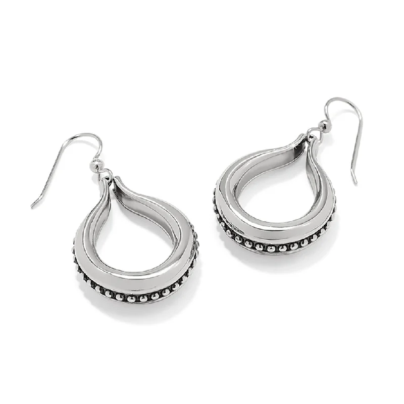 Ladies Confidence Charm Earrings -Brighton - Pretty Tough Arch French Wire Earrings