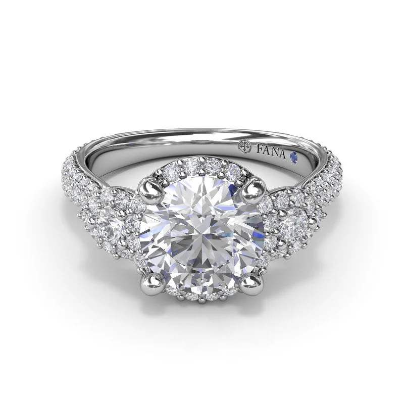 Ladies Cosmic Engagement Rings -Engagement Ring S4249