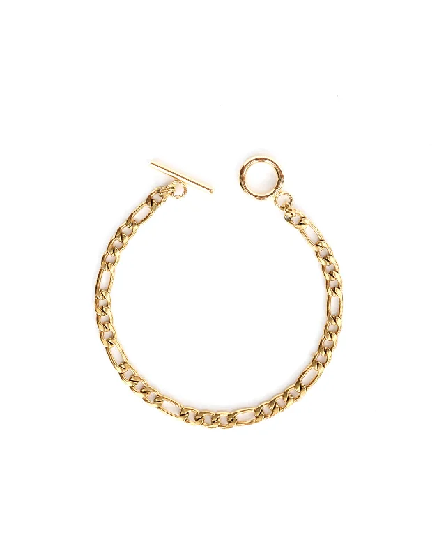 Ladies Bracelets for Night Glow-Toscana Gold Bracelet