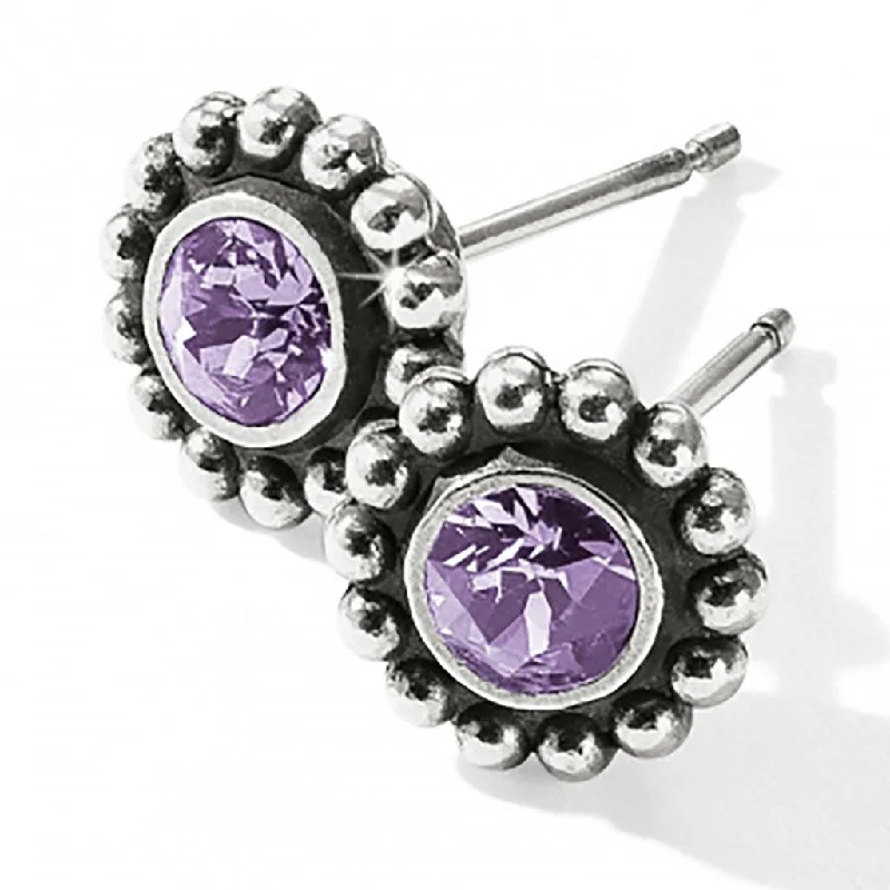 Ladies Explorer Spirit Earrings -Brighton : Twinkle Mini Post Earrings in Tanzanite