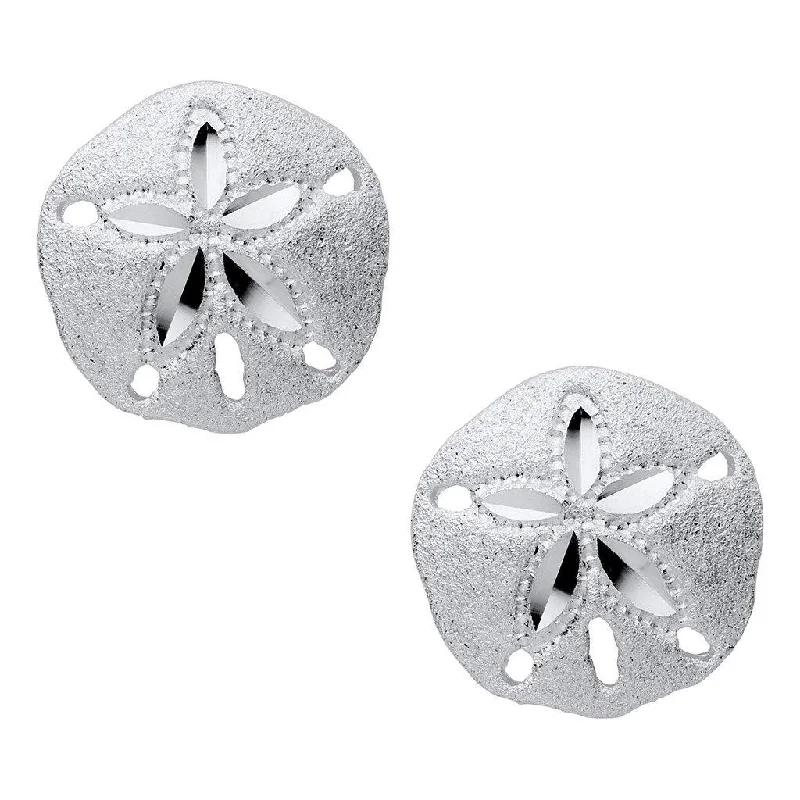 Ladies Sophisticated Drop Earrings -LeStage® Cape Cod : Sand Dollar Stud Earrings