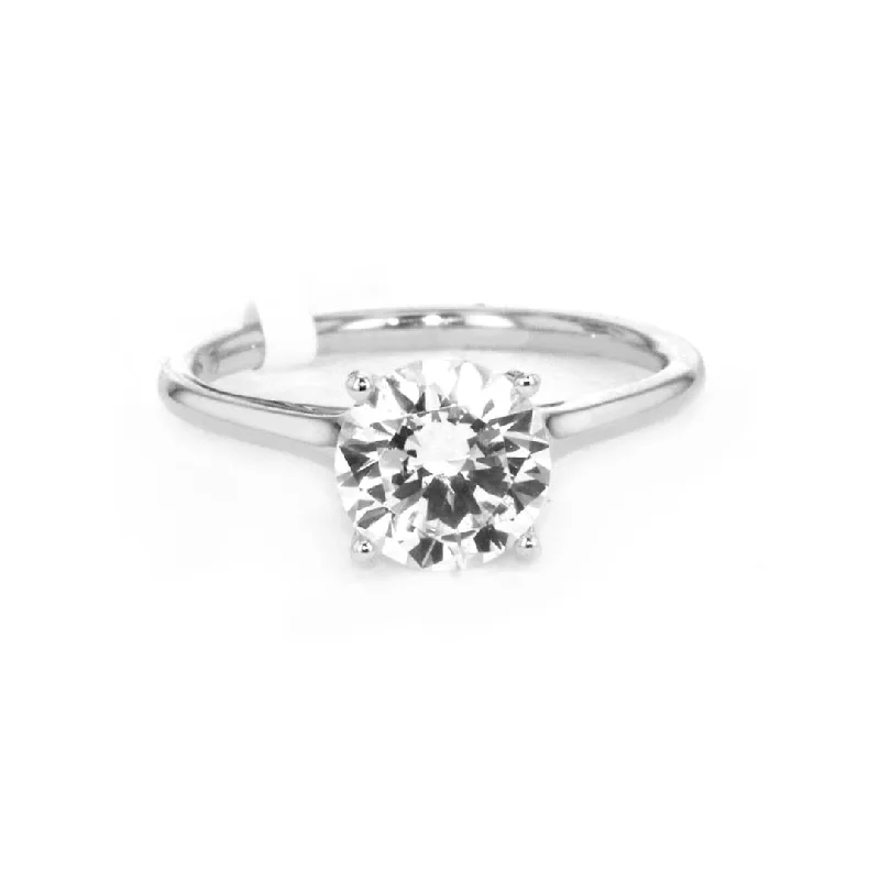 Ladies Lab-Grown Engagement Rings -Solitaire Engagement Ring