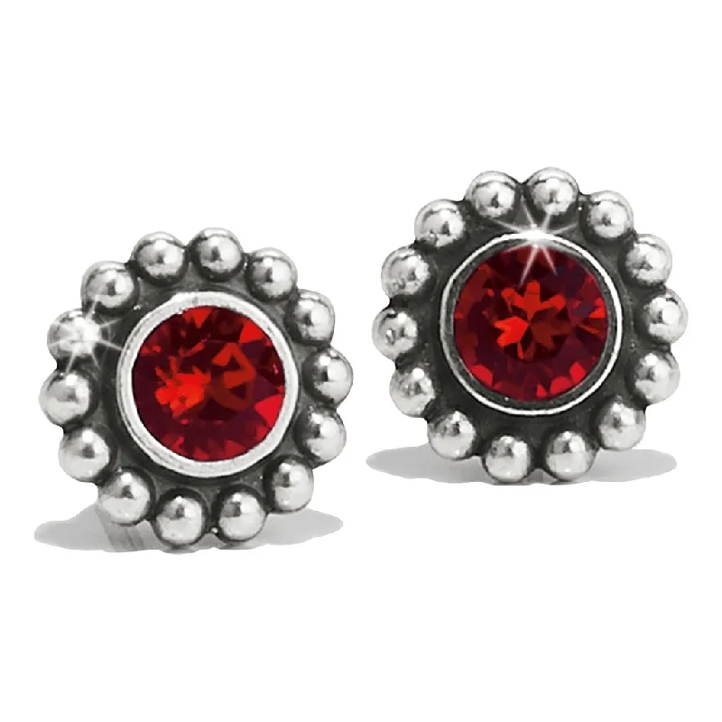 Ladies Legacy Earrings -Brighton : Twinkle Mini Post Earrings in Ruby